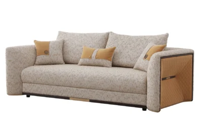 Amber Three-Seater Sofa