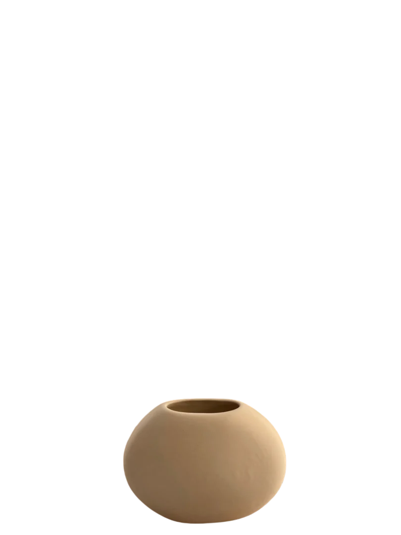 Flache L-Vase