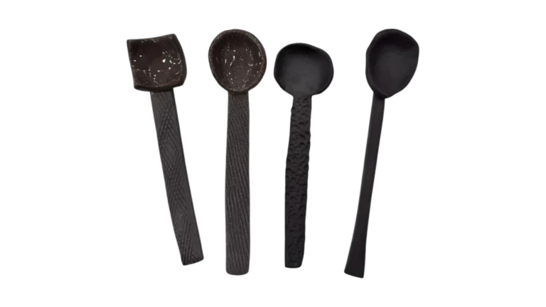 Stoneware Dark Dekoratif Kaşık