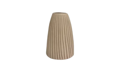 مزهرية من المناديل المخططة